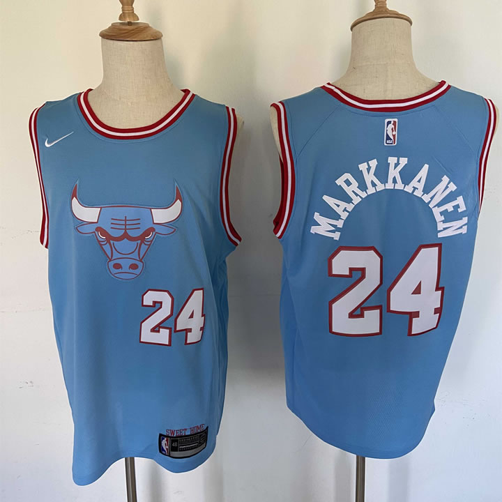 Bulls 24 Laur Markkanen Blue Nike City Edition Swingman Jersey,We sell and wholesale Bulls 24 Laur Markkanen Blue Nike City Edition Swingman Jersey on line form chian!